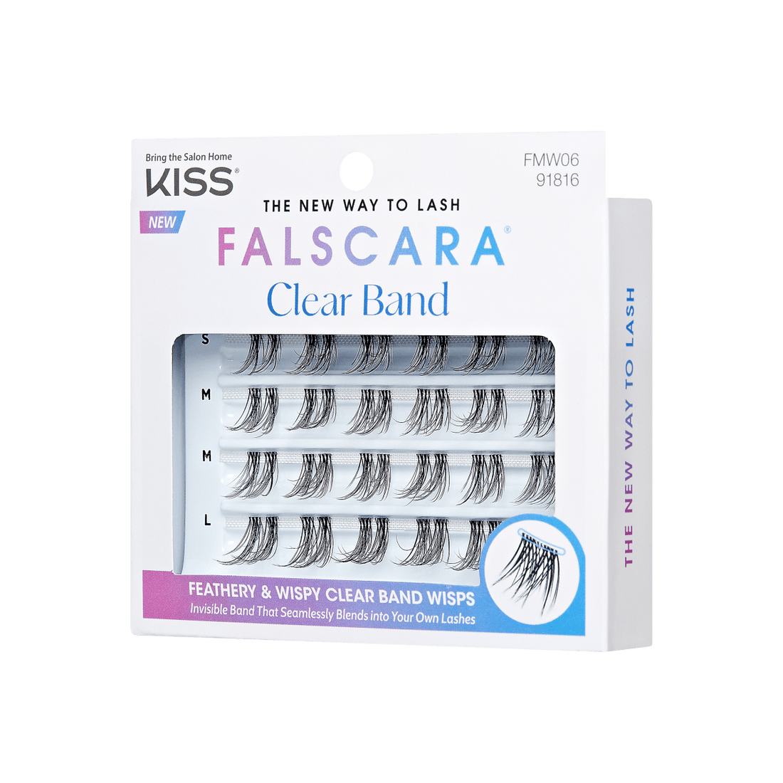 FALSCARA Wisps Clear Band Multipack – 24 Wisps