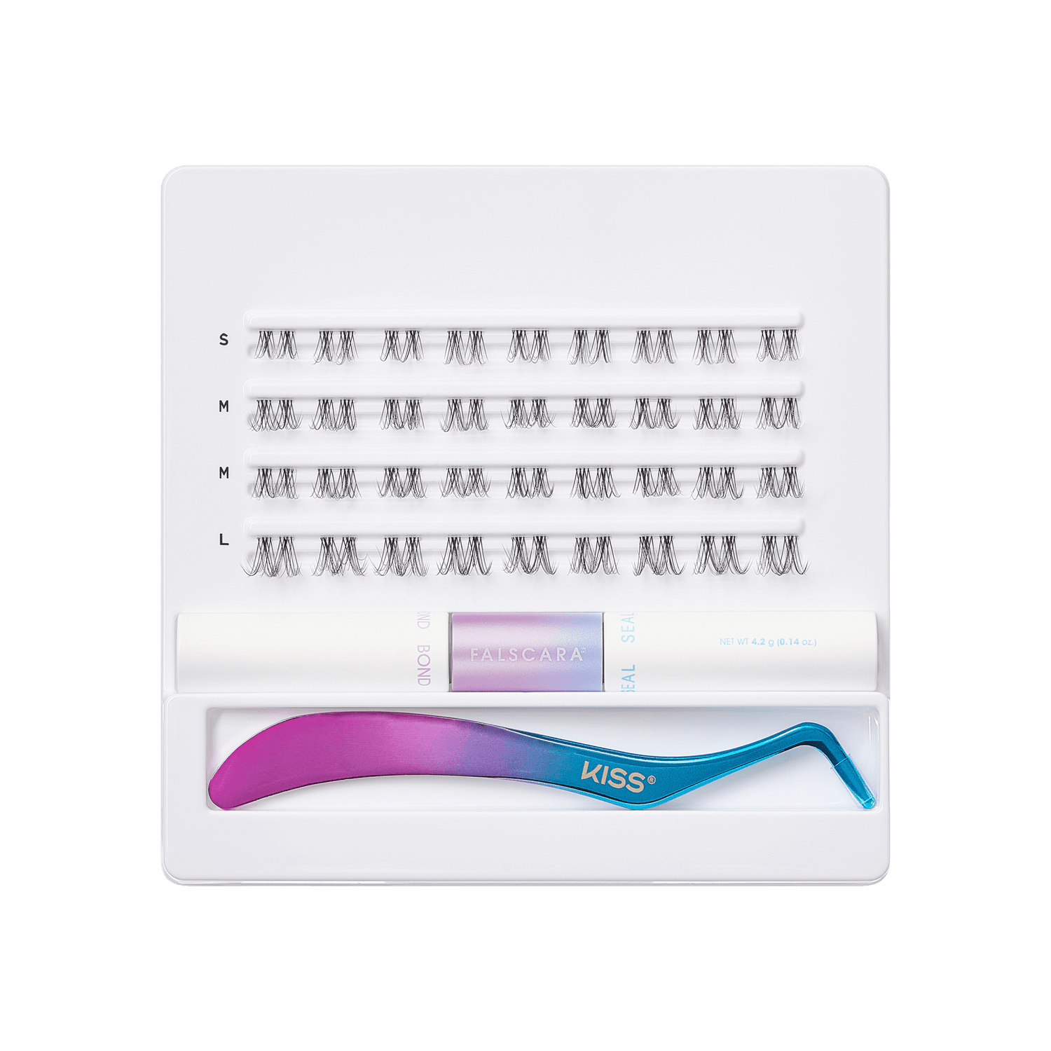 FALSCARA Clear Band Starter Kit – 36 Wisps